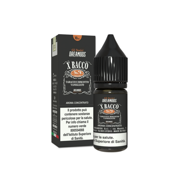 Dreamods X Bacco No.74 Aroma Concentrato 10ml 0mg/ml