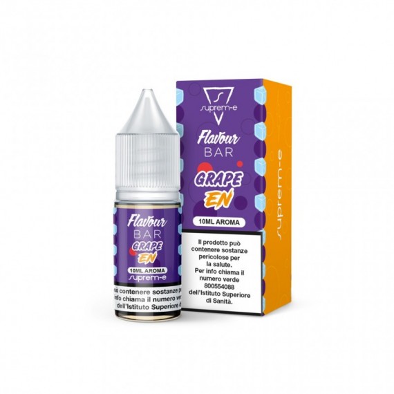 Suprem-e Grape Energy Flavour Bar Aroma Concentrato 10ml 0mg/ml