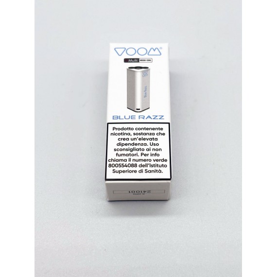 Voom Pod Precaricata 4 Multi Blue Razz 20mg/ml Usa e Getta