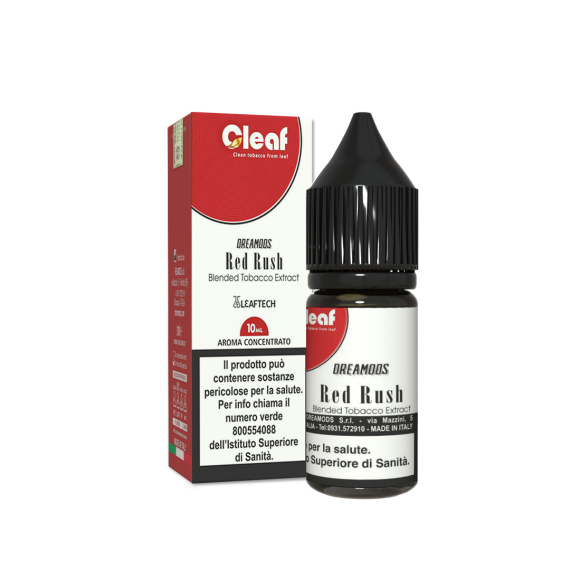 Dreamods Red Rush Cleaf Aroma Concentrato 10ml 0mg/ml