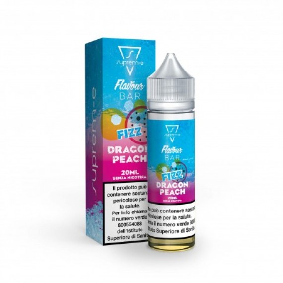 Suprem-e Fizz Dragon Peach Shot 20ml 0mg/ml