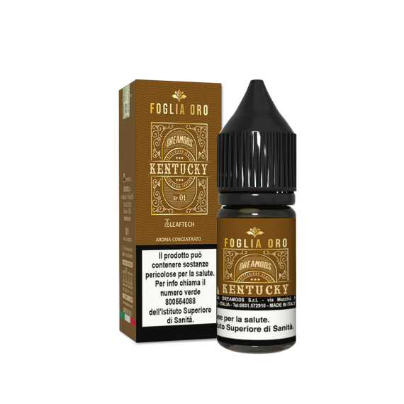 Dreamods Kentucky Foglia Oro Aroma Concentrato 10ml 0mg/ml