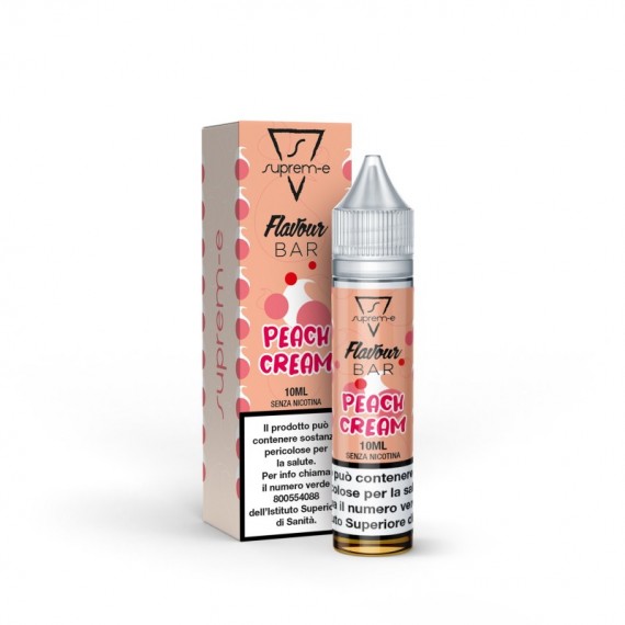 Suprem-e Peach Cream Aroma Mini Shot 10 su 20 ml 0mg/ml