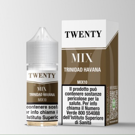 Tnt Vape Trinidad Havana Twenty Mix Mini Shot 10 su 20ml 0mg/ml