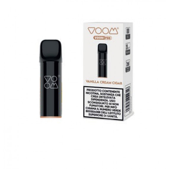 Voom Pod Precaricata Vanilla Cream Cigar 20mg/ml Usa e Getta