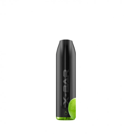 X-Bar Pro GREEN APPLE 0mg Disposable 1500 Puff Vape Pen Usa e Getta