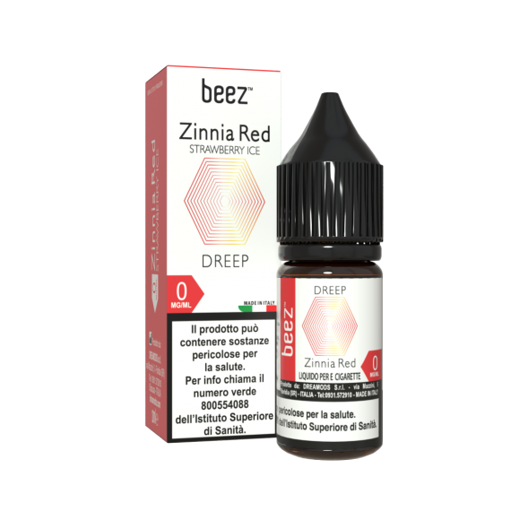 Dreamods Dreep by Beez Zinnia Red Liquido pronto 10 ml 