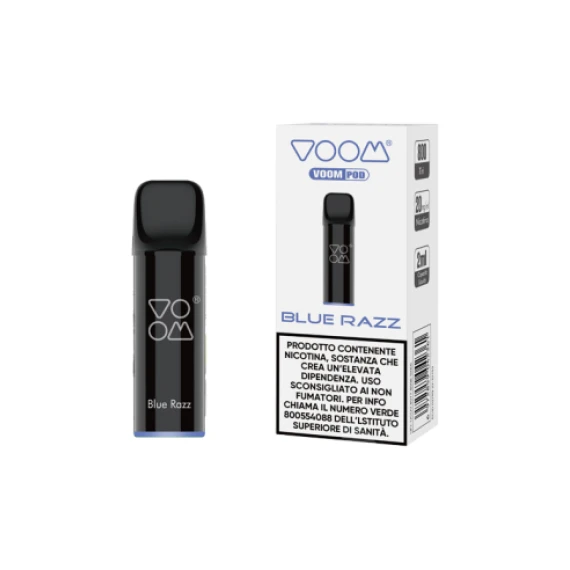 Voom Pod Precaricata Blue Razz 20mg/ml Usa e Getta