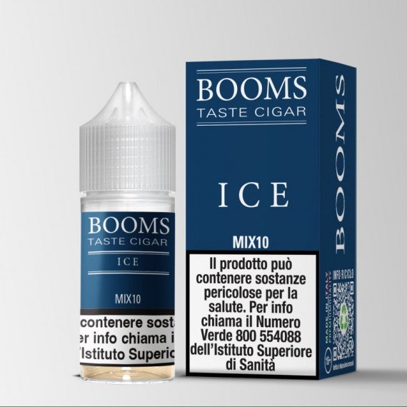 Tnt Vape Booms Ice Aroma Mini Shot 10 su 20ml 0mg/ml