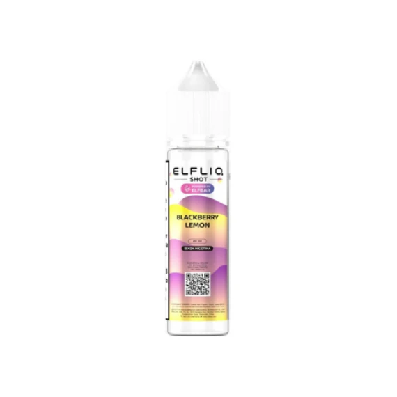 Elfbar Elfliq Blackberry Lemon Shot 20 ml 0mg/ml