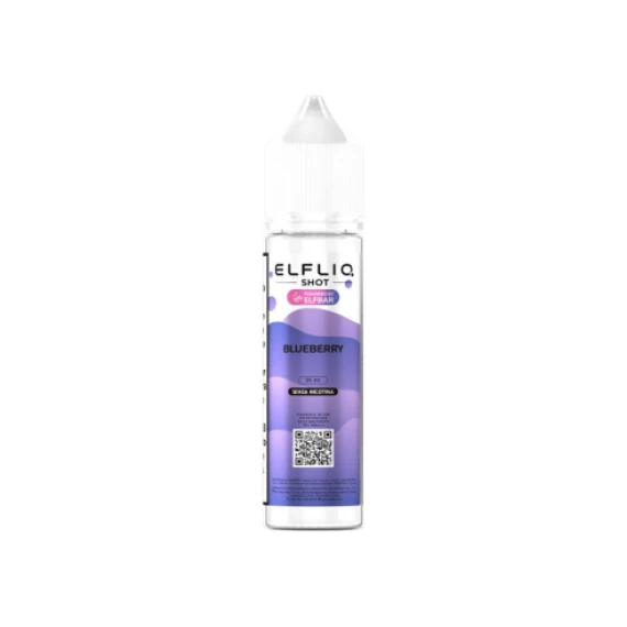 Elfbar Elfliq Blueberry Shot 20 ml 0mg/ml