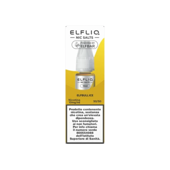 Elfliq Elfbull Ice Liquido Pronto 10ml Nic Salt