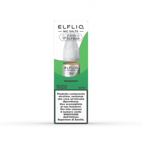 Elfliq Spearmint Liquido Pronto 10ml Nic Salt