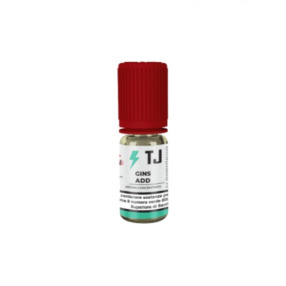 T-Juice Gins Addiction Aroma Concentrato 10ml 0mg/ml