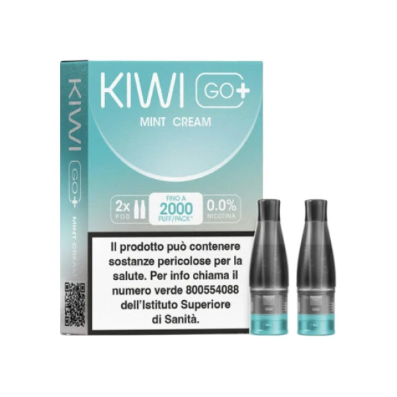 Kiwi Go PLUS Pod Precaricate Mint Cream x2 Pezzi