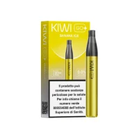 Kiwi Go PLUS Starter Kit + Pod Precaricata Banana Ice 20mg/ml Usa e Getta