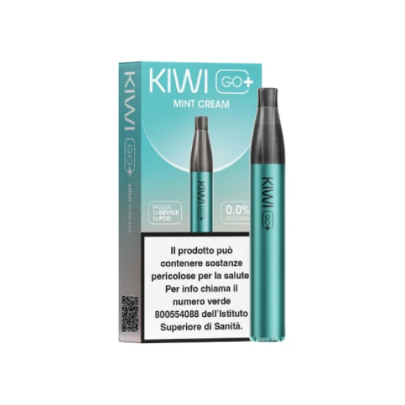 Kiwi Go PLUS Starter Kit + Pod Precaricata Mint Cream 20mg/ml Usa e Getta