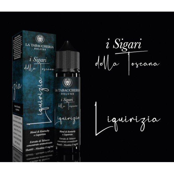 La Tabaccheria I Sigari della Toscana Sigaro Liquirizia Shot 20 ml 0mg/ml