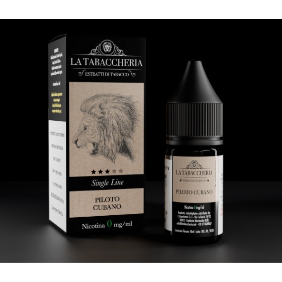 La Tabaccheria Piloto Cubano Liquido Pronto 10 ml