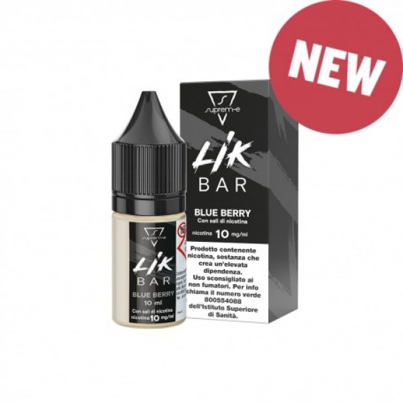 Lik Bar Blueberry Liquido Pronto 10 ml Nic Salt