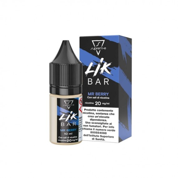 Lik Bar Mr Berry Liquido Pronto 10ml Nic Salt