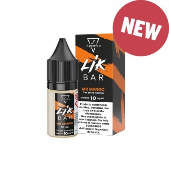 Lik Bar Mr Mango Liquido Pronto 10 ml Nic Salt