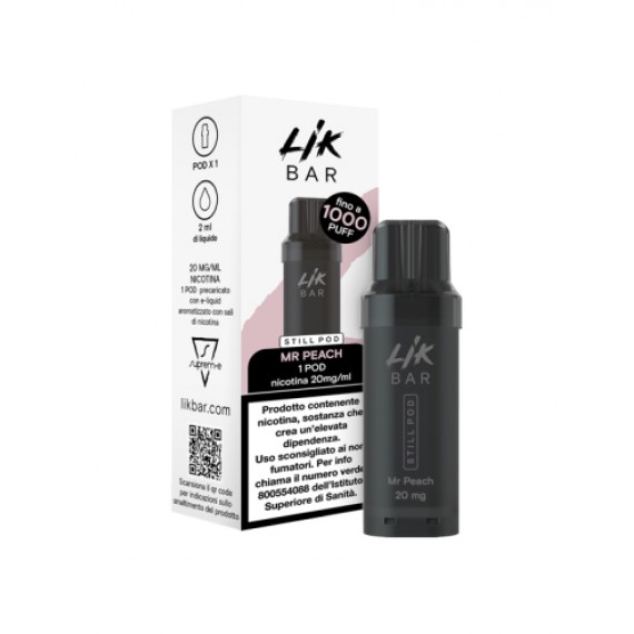 Lik Bar Still Mr. Peach Pod Usa e Getta 20mg/ml