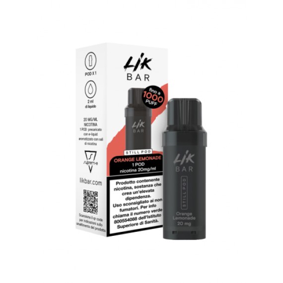 Lik Bar Still Orange Lemonade Pod Usa e Getta 20mg/ml