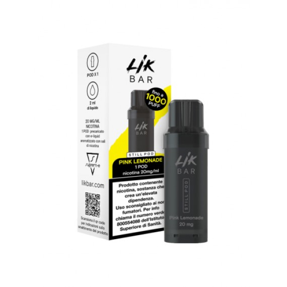 Lik Bar Still Pink Lemonade Pod Usa e Getta 20mg/ml