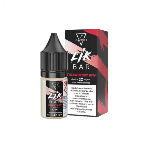 Lik Bar Strawberry Kiwi Liquido Pronto 10ml Nic Salt