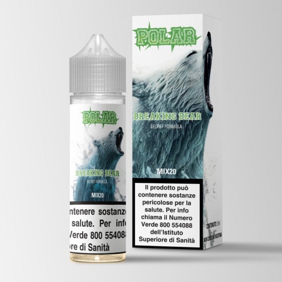 Tnt Vape Breaking Bear Polar Aroma Shot 20ml 0mg/ml