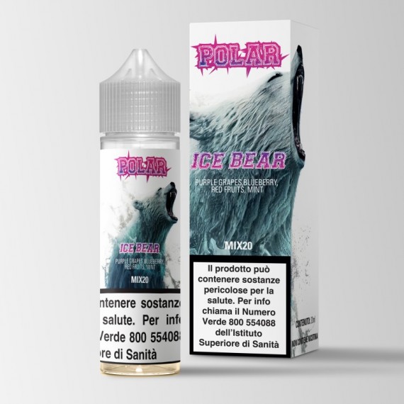 Tnt Vape Ice Bear Polar Aroma Shot 20ml 0mg/ml