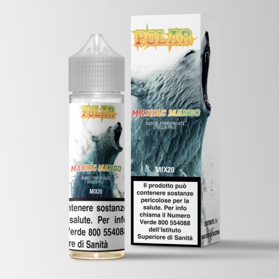 Tnt Vape Maniac Mango Polar Aroma Shot 20ml 0mg/ml