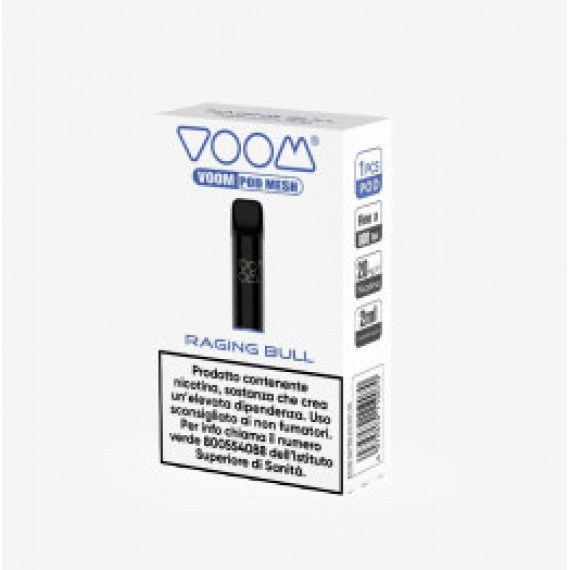 Voom Pod Precaricata Raging Bull 20mg/ml Usa e Getta