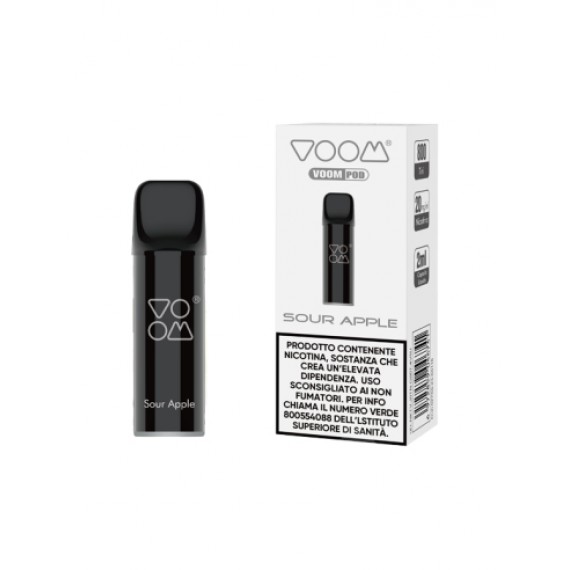 Voom Pod Precaricata Sour Apple 20mg/ml Usa e Getta