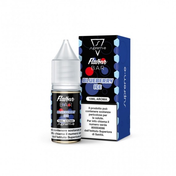 Suprem-e Blueberry Ice Flavour Bar Aroma Concentrato 10ml 0mg/ml