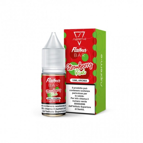 Suprem-e Strawberry Kiwi Flavour Bar Aroma Concentrato 10ml 0mg/ml