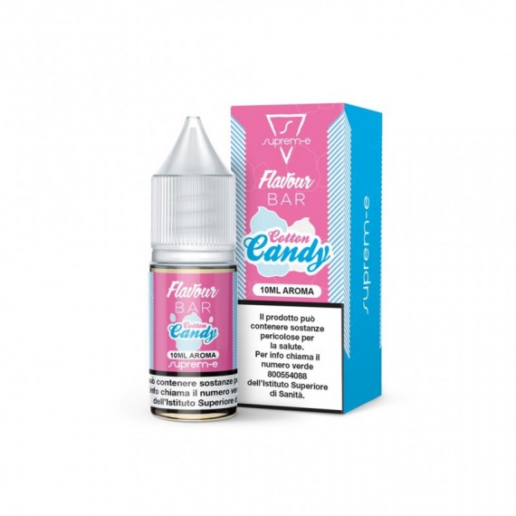 Suprem-e Cotton Candy Flavour Bar Aroma Concentrato 10ml 0mg/ml