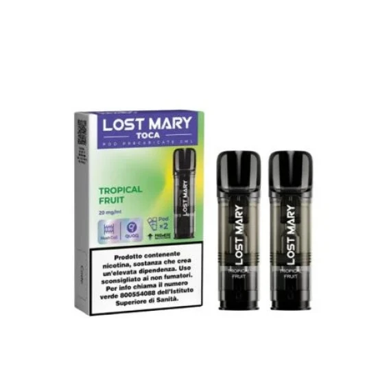 Lost Mary Toca Air Tropical Fruit x2 Pezzi Pod Usa e Getta 20 mg