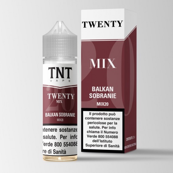 Tnt Vape Twenty Mix Balkan Sobraine Aroma Istantaneo 20ml 0mg/ml