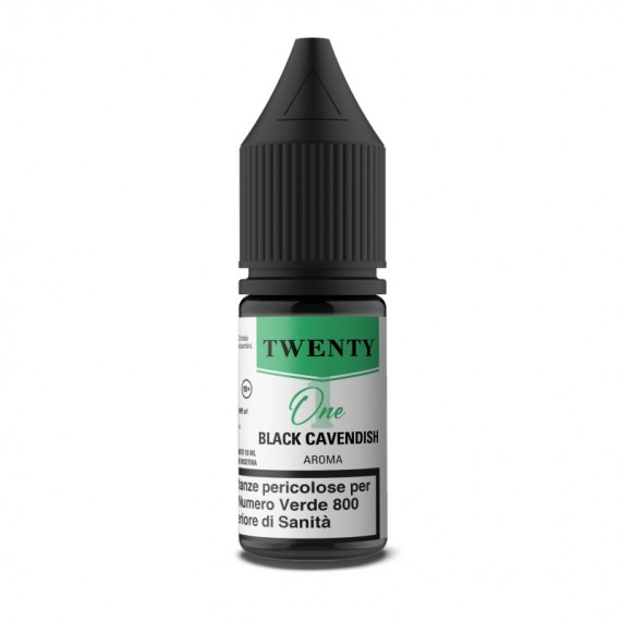 Tnt Vape Black Cavendish Twenty Pure Aroma Concentrato 10ml 0mg/ml