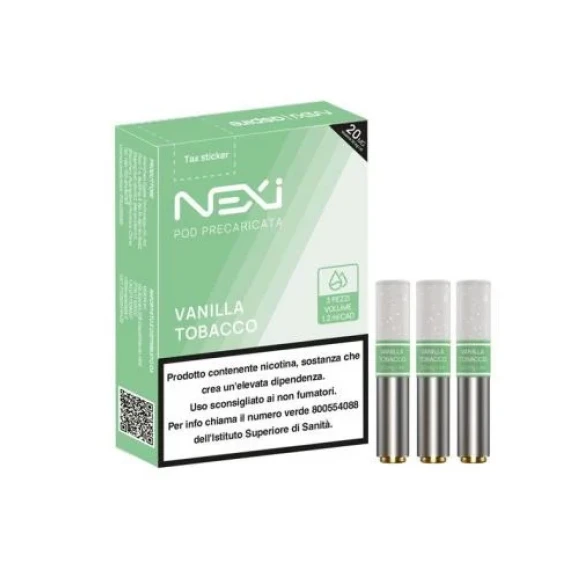 Aspire Nexi One Pod Precaricata Vanilla Tobacco 20mg/ml x3 Pezzi