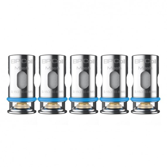 Aspire Testine di Ricambio BP Mesh Coil 5 pezzi 0,15ohm