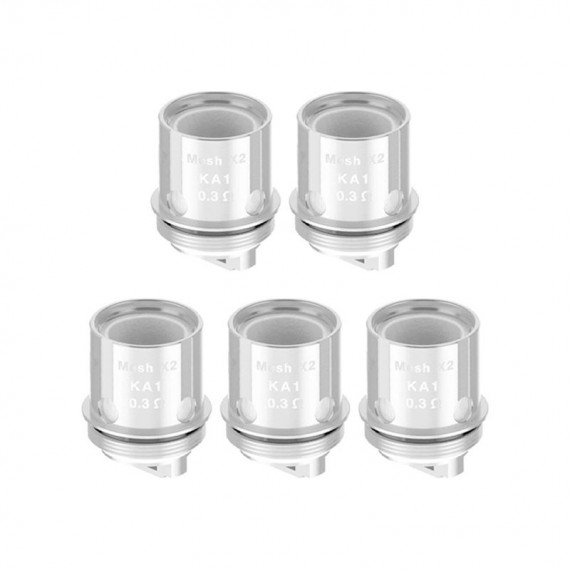 Aspire Testine di Ricambio Supermesh Coil X2 5 Pezzi 0,4 Ohm