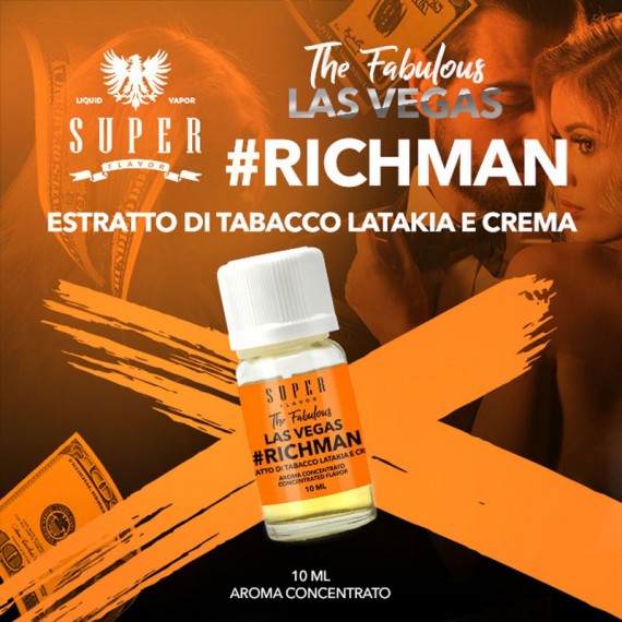 Super Flavor Richman Las Vegas Aroma Concentrato 10ml