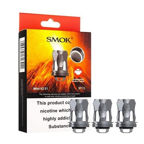 Smok Resistenze di ricambio TFV8 Baby V2 S1 Mesh Coil X3 Pezzi