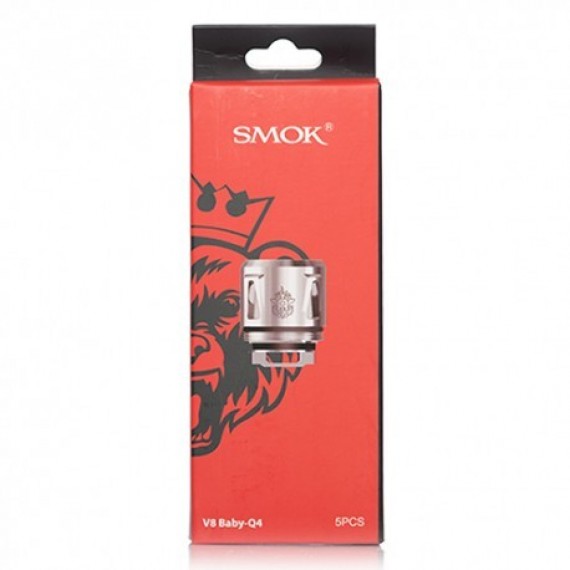 Smok Resistenza Tfv8 Baby Q4 5 Pezzi 0.4ohm