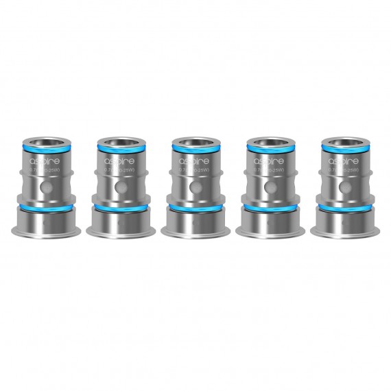 Aspire Testine Coil di Ricambio Tigon 5 Pezzi Mesh 0,7 Ohm