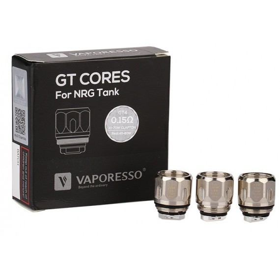 Vaporesso Testine Coil di ricambio GT4 per NRG Tank 3 pezzi 0,15 ohm